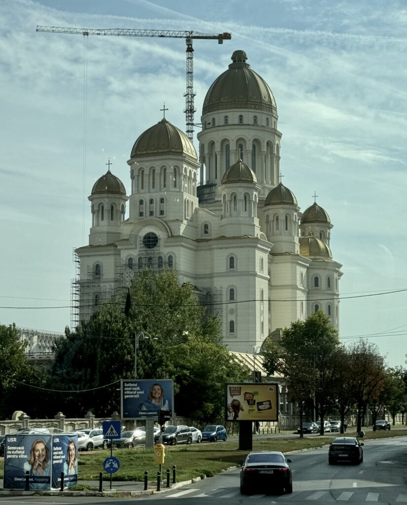 Exploring Bucharest Romania - Salvation Cathedral
