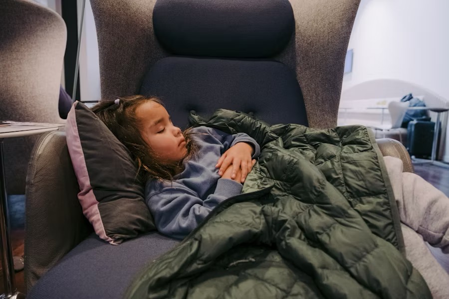 Sleep on a plane. Proven tips